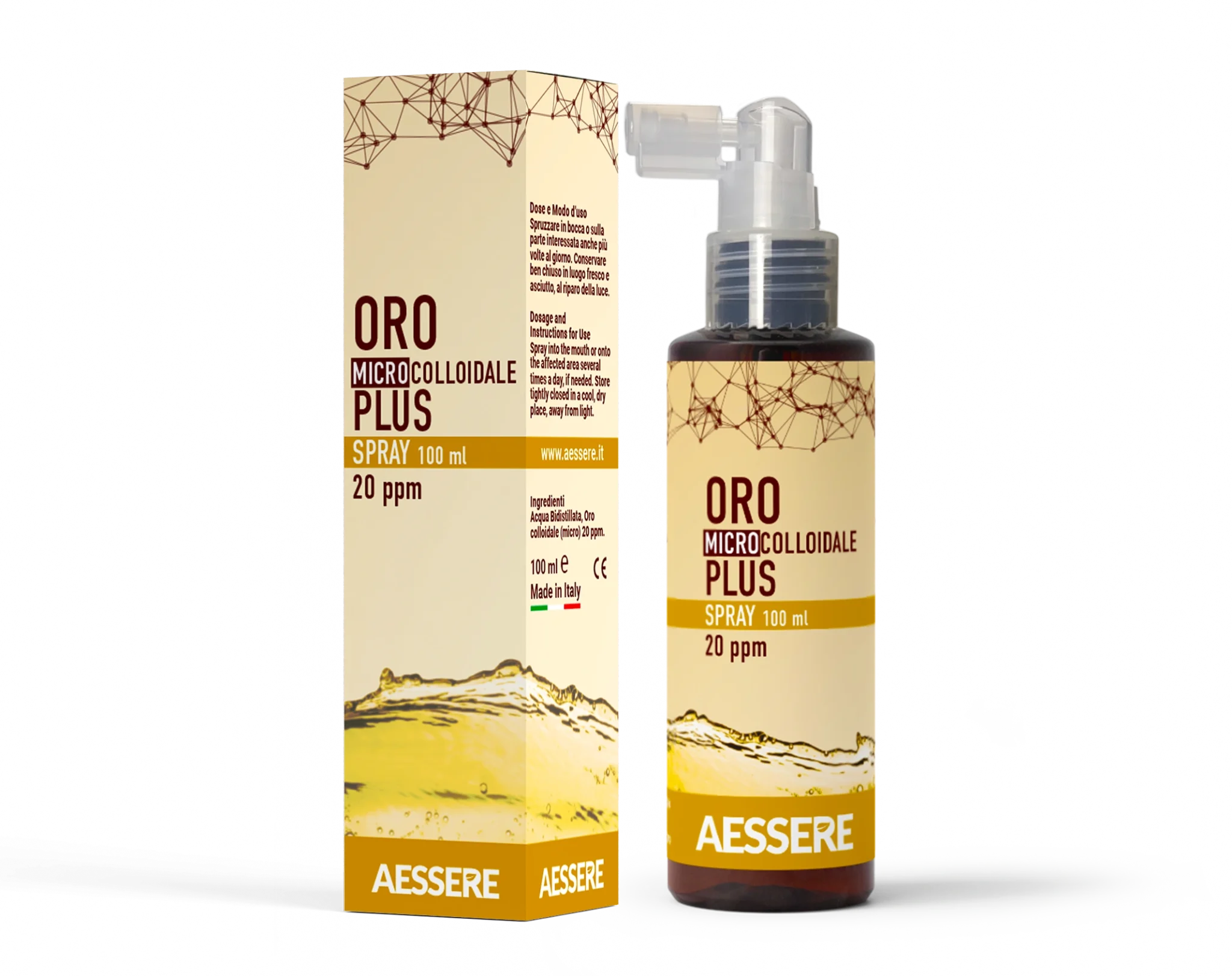 Oro Colloidale 20 ppm